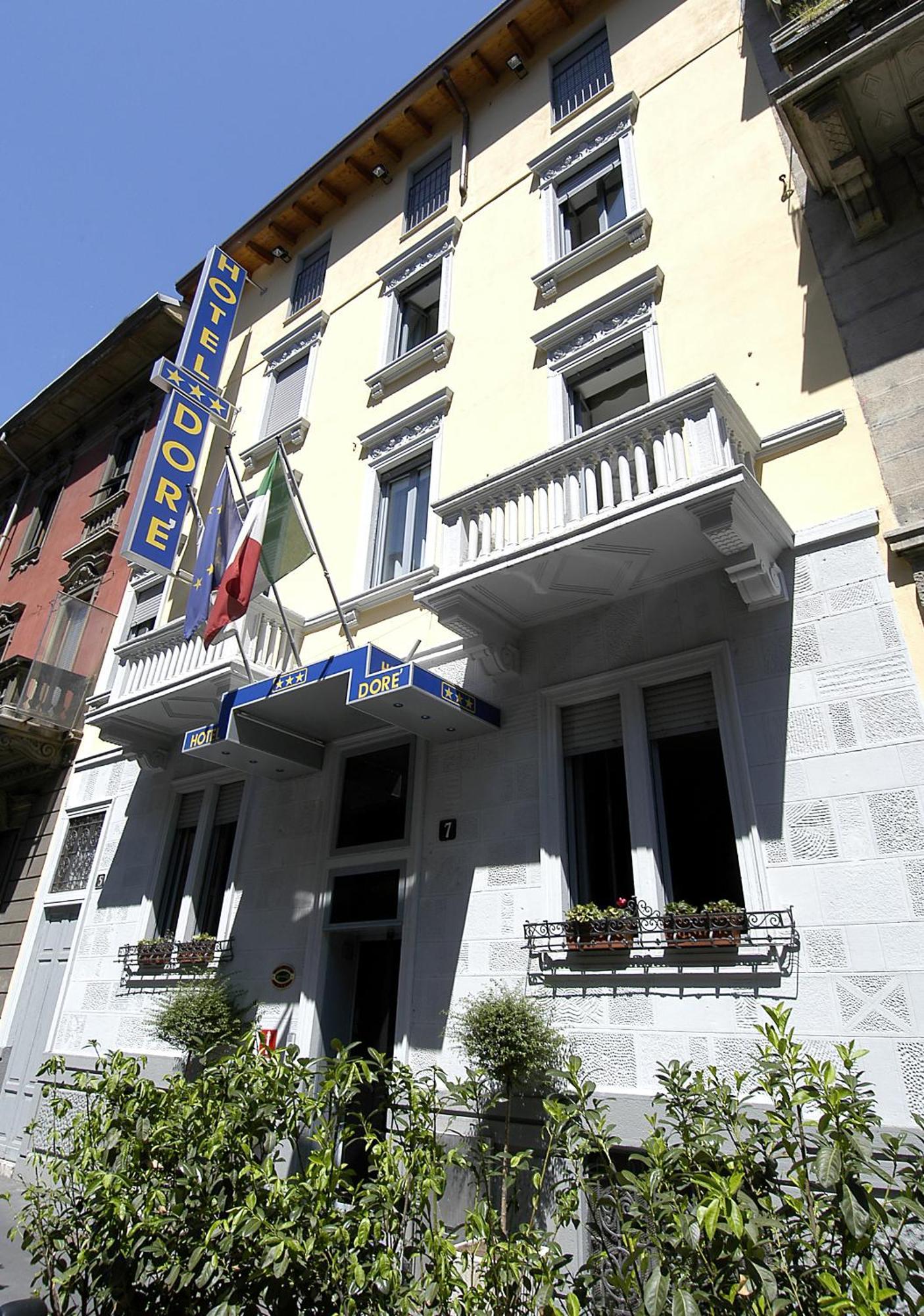 Hotel Dore Milánó Kültér fotó